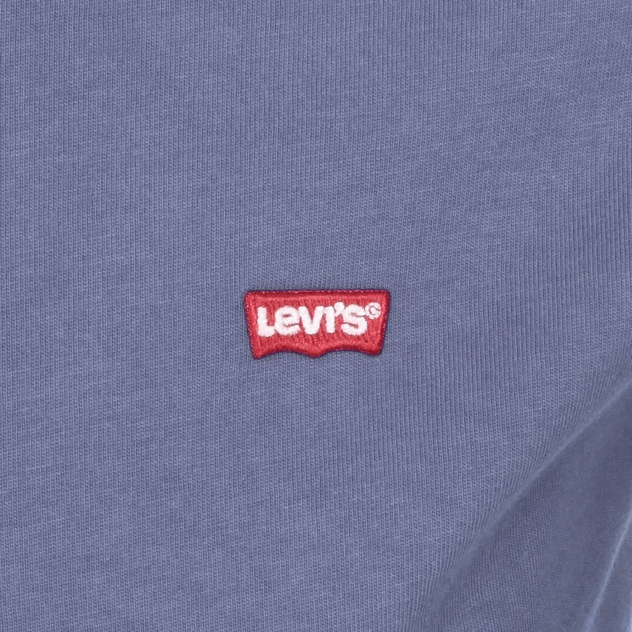Alternative Image for ProductLevis Original Crew Neck Logo T Shirt Blue3